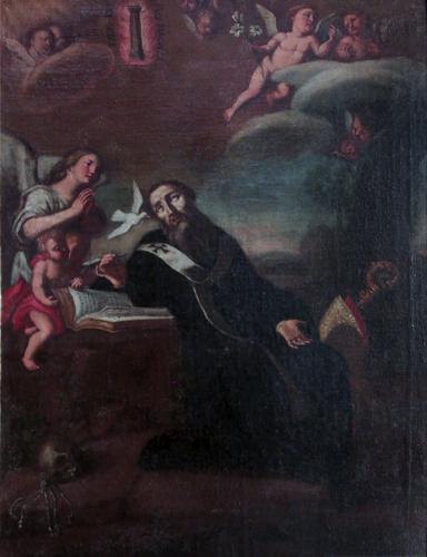 San Basilio Magno (dipinto, opera isolata) - ambito calabrese (sec. XVIII)