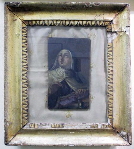 Santa Teresa d'Avila (dipinto, opera isolata) - ambito Italia meridionale (sec. XVII)