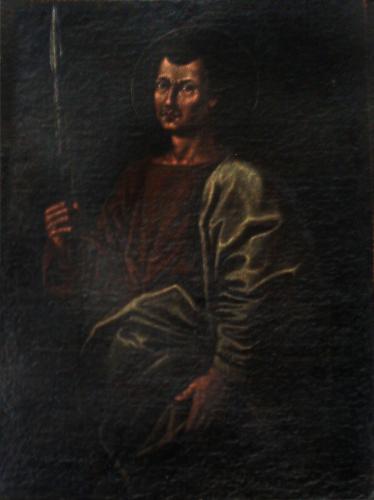 Santo (dipinto, opera isolata) - ambito Italia meridionale (sec. XVII)