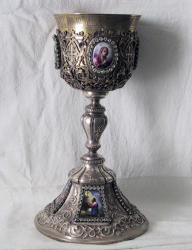 calice, opera isolata - bottega russa (sec. XIX)