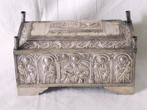 reliquiario, opera isolata - bottega russa (fine/ inizio secc. X/ XI)