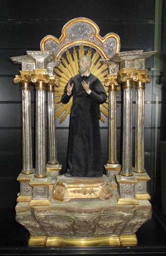 tronetto per esposizione eucaristica, opera isolata - bottega napoletana (sec. XIX)