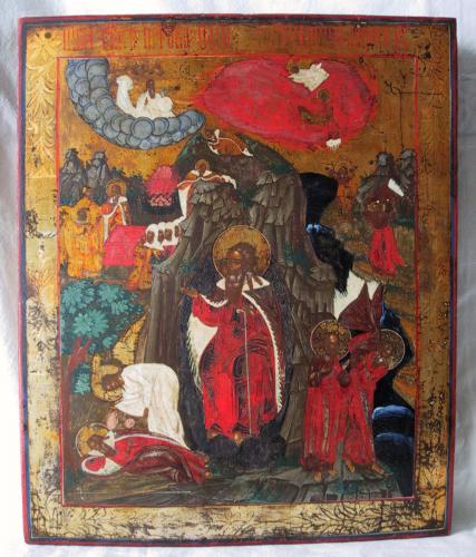 Sant'Elia profeta (dipinto, opera isolata) - ambito slavo (sec. XVII)