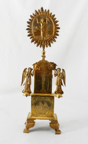 reliquiario, opera isolata di Makulin A (sec. XIX)