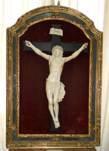 crocifisso, opera isolata - bottega italiana (sec. XVII)