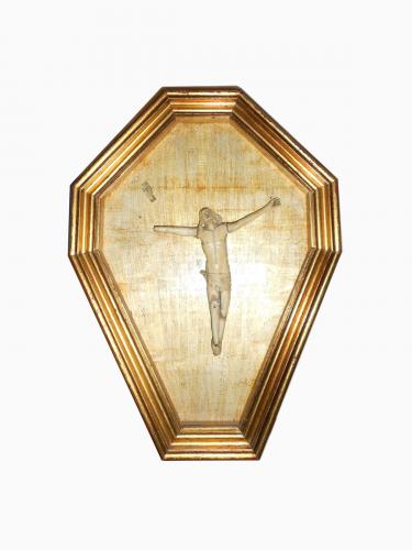 crocifisso, opera isolata - bottega tedesca (sec. XVI)