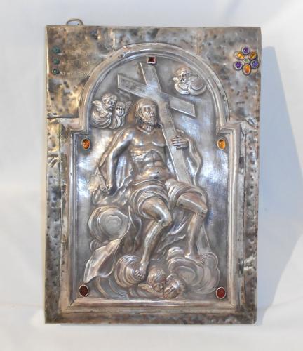 coperta di libro liturgico, opera isolata - bottega napoletana (seconda metà sec. XVIII)