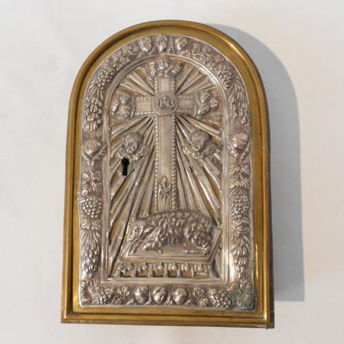 sportello di tabernacolo, opera isolata - bottega Italia meridionale (sec. XIX)