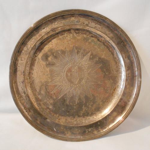 patena, opera isolata di Pitts William (sec. XVIII)