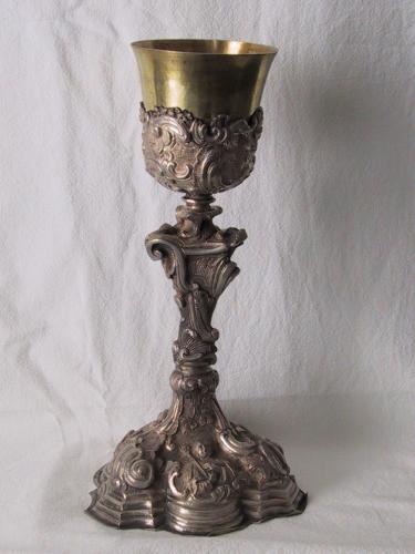 calice, opera isolata - bottega messinese (sec. XVIII)