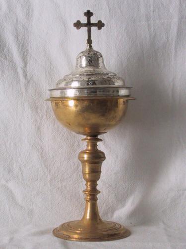 pisside, opera isolata - bottega messinese (sec. XVII)