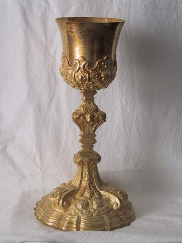 calice, opera isolata - bottega messinese (sec. XVIII)