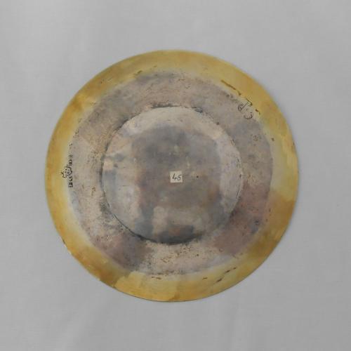 patena, opera isolata - bottega messinese (prima metà sec. XVIII)