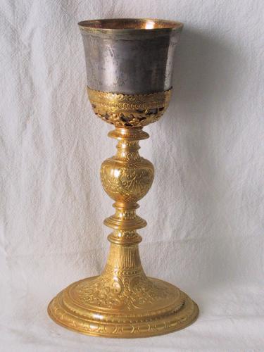 calice, opera isolata - bottega messinese (sec. XVII)