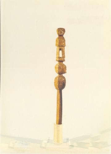 figure maschili (conocchia, conocchie, strumenti da lavoro) - artigianato pastorale (sec. XX seconda metà, da 1950 a 1999)