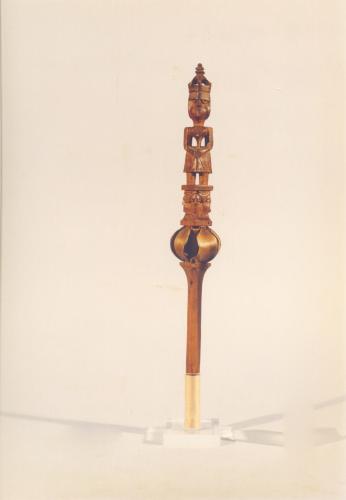 figure femminili (conocchia, conocchie, strumenti da lavoro) - artigianato pastorale (sec. XX seconda metà, da 1950 a 1999)