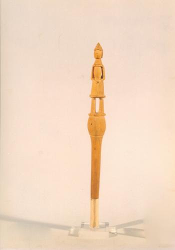 figure femminili (conocchia, conocchie, strumenti da lavoro) - artigianato pastorale (sec. XX seconda metà, da 1950 a 1999)