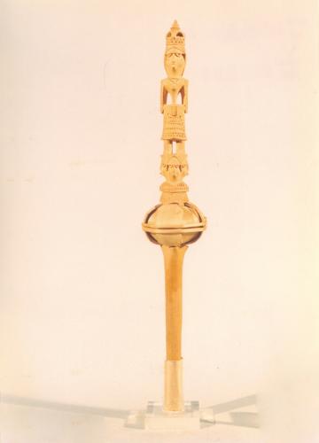 figure femminili (conocchia, conocchie, strumenti da lavoro) - artigianato pastorale (sec. XX seconda metà, da 1950 a 1999)