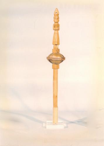 figure femminili (conocchia, conocchie, strumenti da lavoro) - artigianato pastorale (sec. XX seconda metà, da 1950 a 1999)