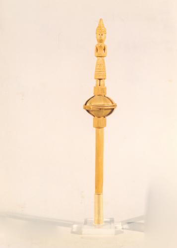 figure femminili (conocchia, conocchie, strumenti da lavoro) - artigianato pastorale (sec. XX seconda metà, da 1950 a 1999)