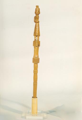 figure femminili (conocchia, conocchie, strumenti da lavoro) - artigianato pastorale (sec. XX prima metà, da 1900 a 1949)