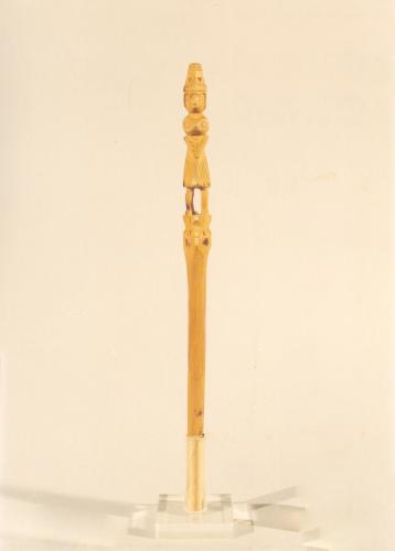 figure femminili (conocchia, conocchie, strumenti da lavoro) - artigianato pastorale (sec. XX seconda metà, da 1950 a 1999)