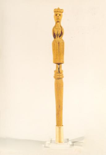 figure femminili (conocchia, conocchie, strumenti da lavoro) - artigianato pastorale (sec. XX, da 1900 a 1999)