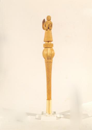 figure femminili (conocchia, conocchie, strumenti da lavoro) - artigianato pastorale (sec. XX seconda metà, da 1950 a 1999)