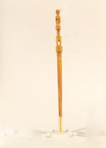 figure femminili (conocchia, conocchie, strumenti da lavoro) - artigianato pastorale (sec. XX seconda metà, da 1950 a 1999)