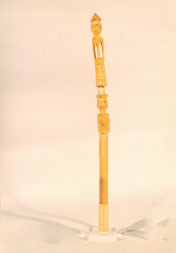 figure femminili (conocchia, conocchie, strumenti da lavoro) - artigianato popolare (sec. XX seconda metà, da 1950 a 1999)