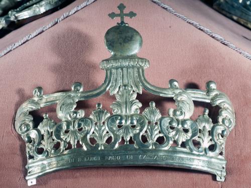 corona, opera isolata - bottega napoletana (sec. XIX)
