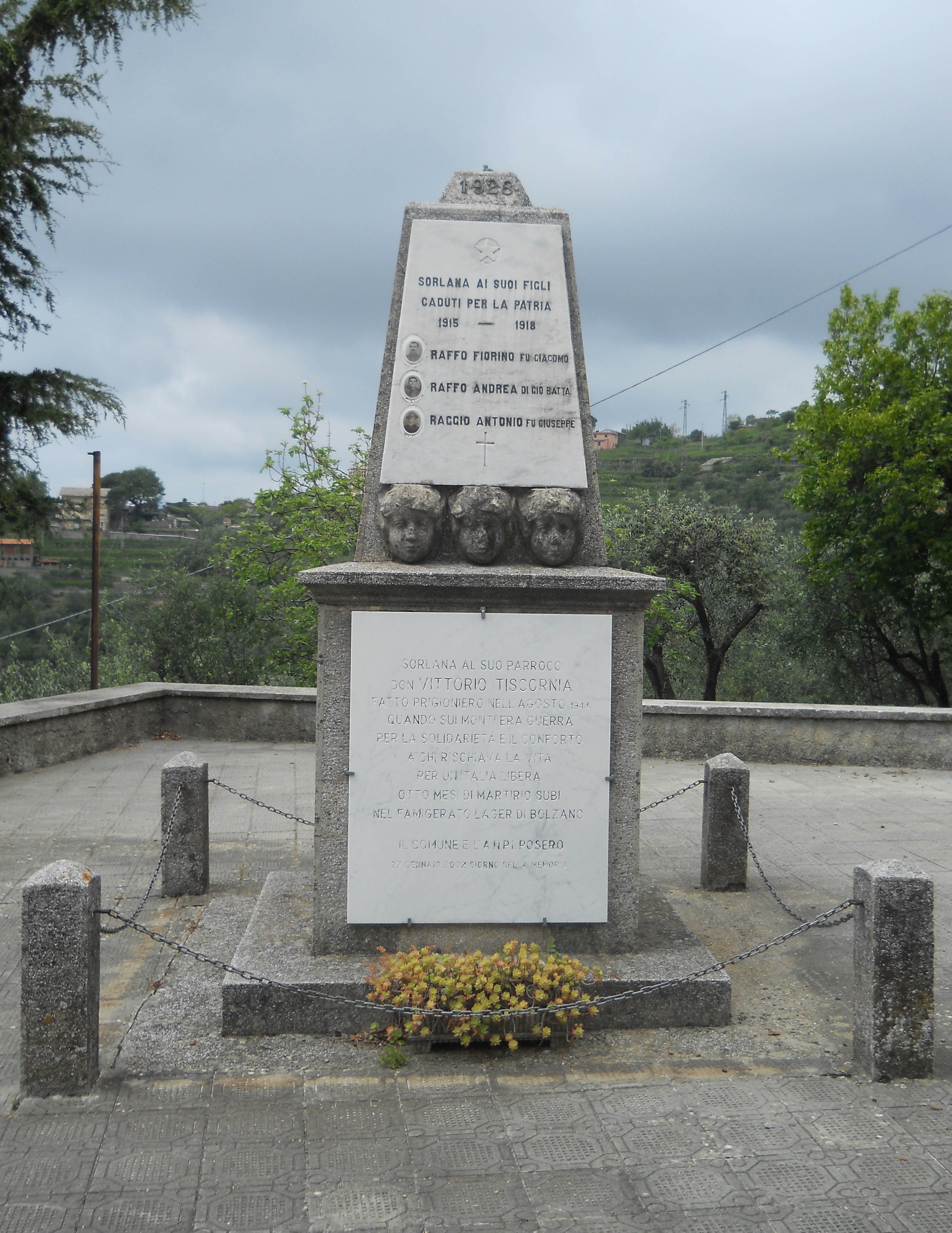 monumento ai caduti - ambito ligure (prima metà XX)