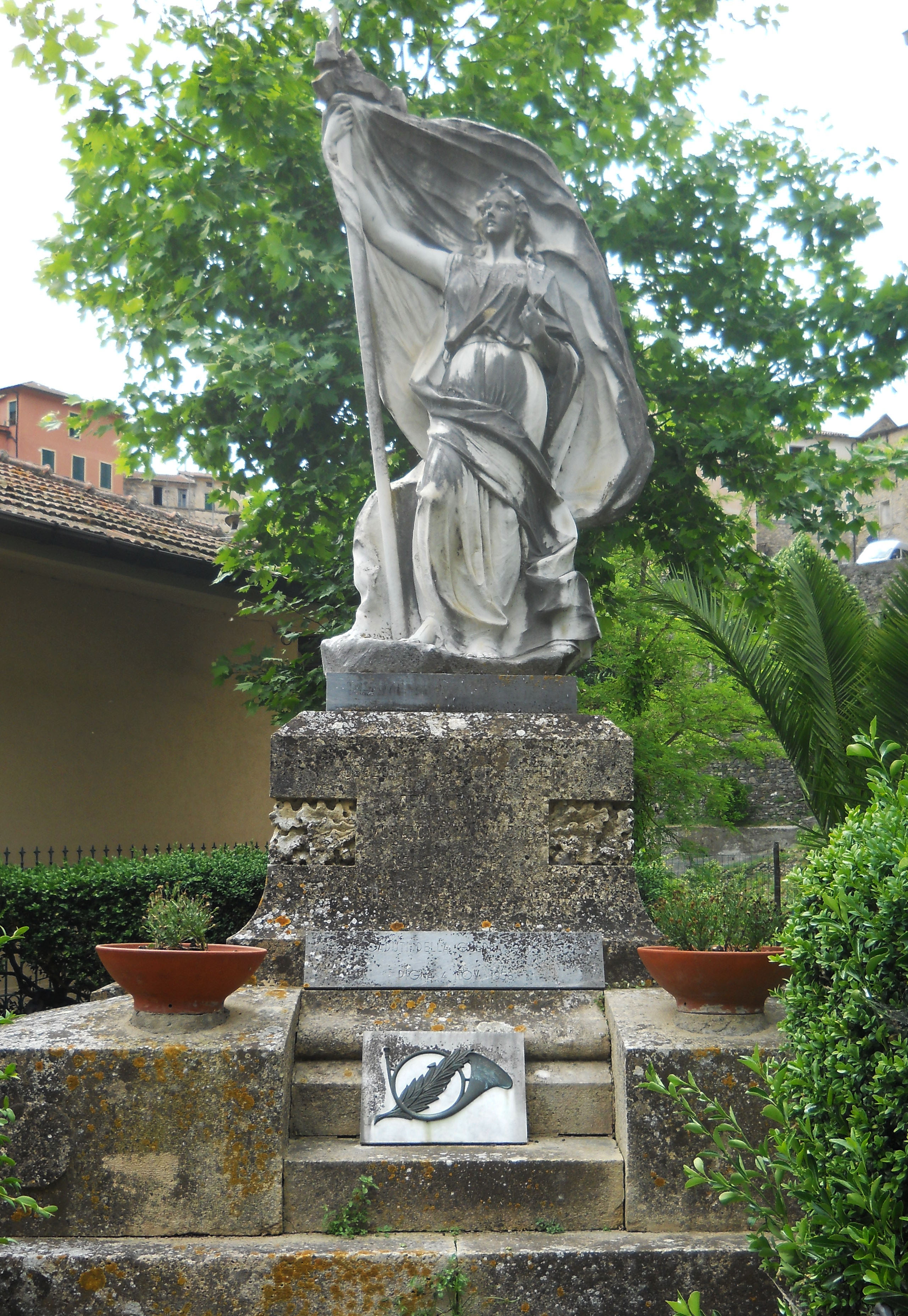 allegoria della Patria (monumento ai caduti) - ambito ligure (prima metà XX)