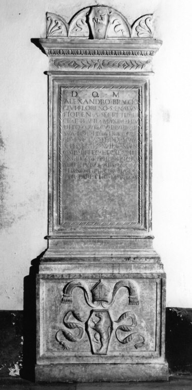 stele funeraria - bottega romana (inizio sec. XVI)