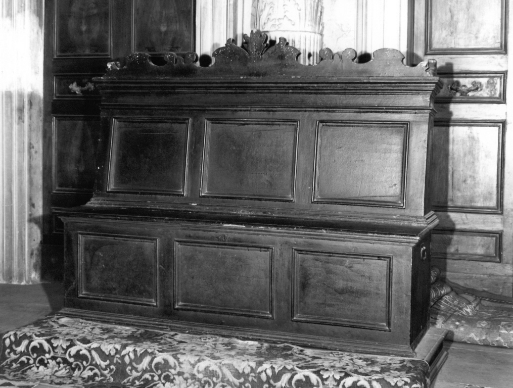 cassapanca - bottega romana (sec. XVIII)