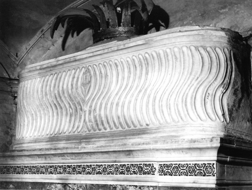 sarcofago - bottega romana (secc. IX/ X, sec. XVIII)