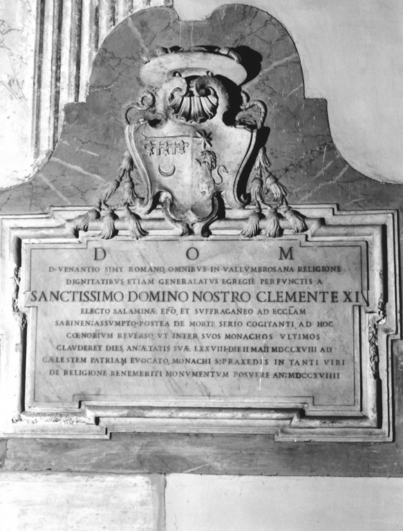 monumento funebre - bottega romana (sec. XVIII)