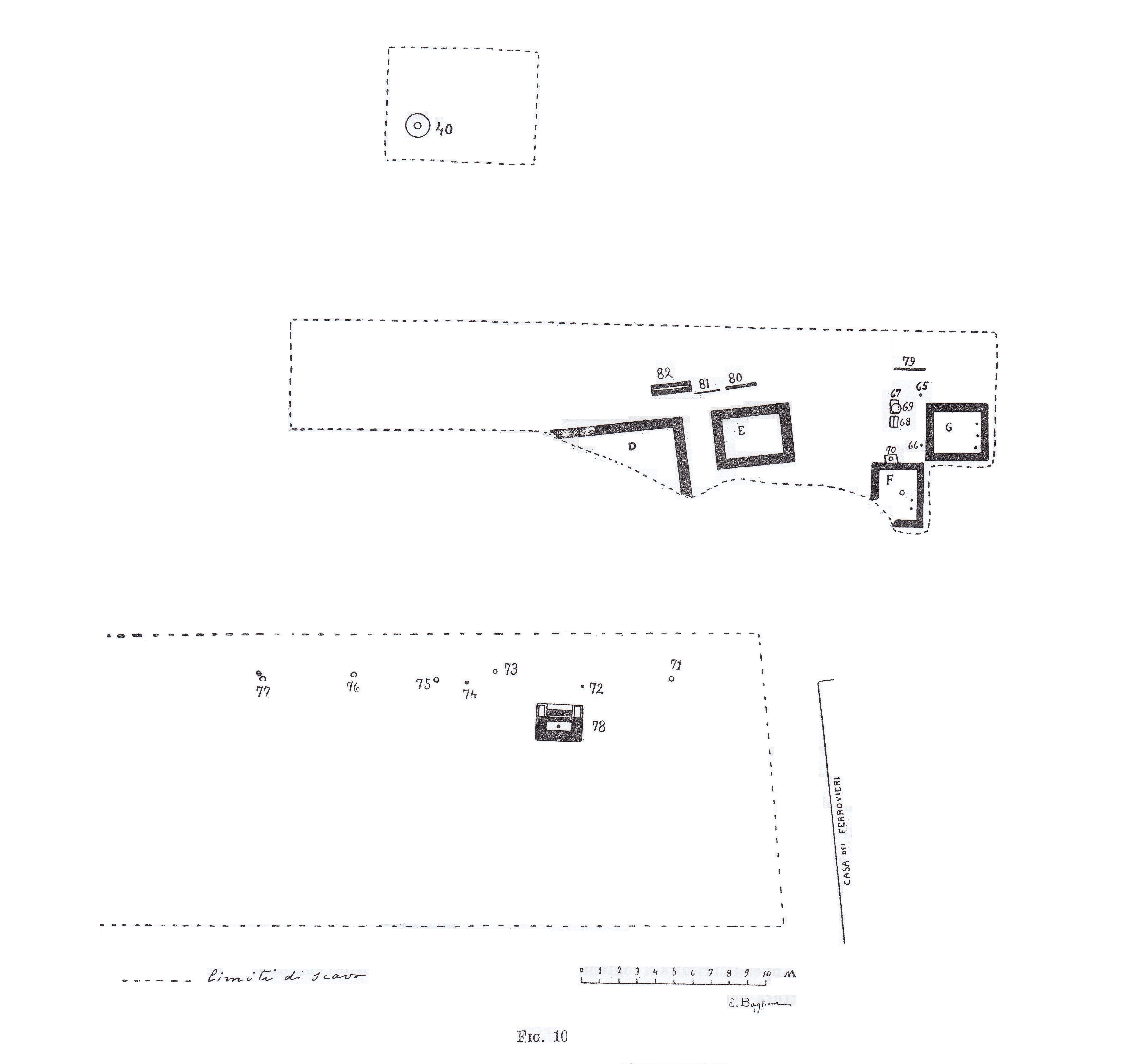 Necropoli di Albintimilium, Recinto D (recinto, area ad uso funerario) - Ventimiglia (IM)  (metà/ metà Età romana imperiale)