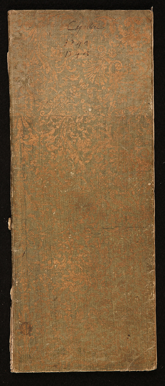 legatura piena, opera isolata - ambito italiano (metà XVIII)