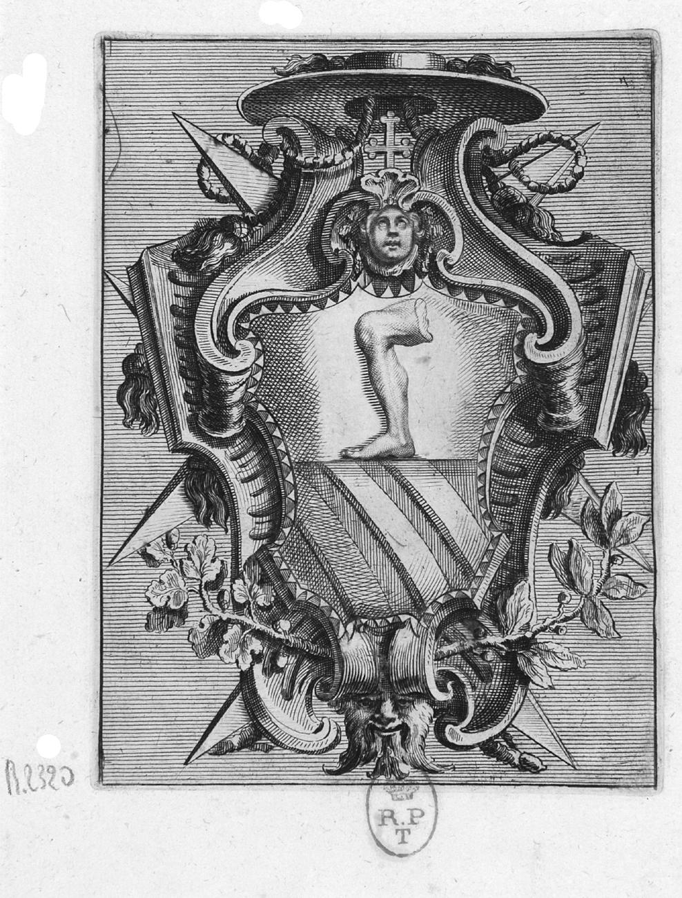 stemma cardinalizio Coscia (stampa, serie) di Juvarra Filippo (sec. XVIII)