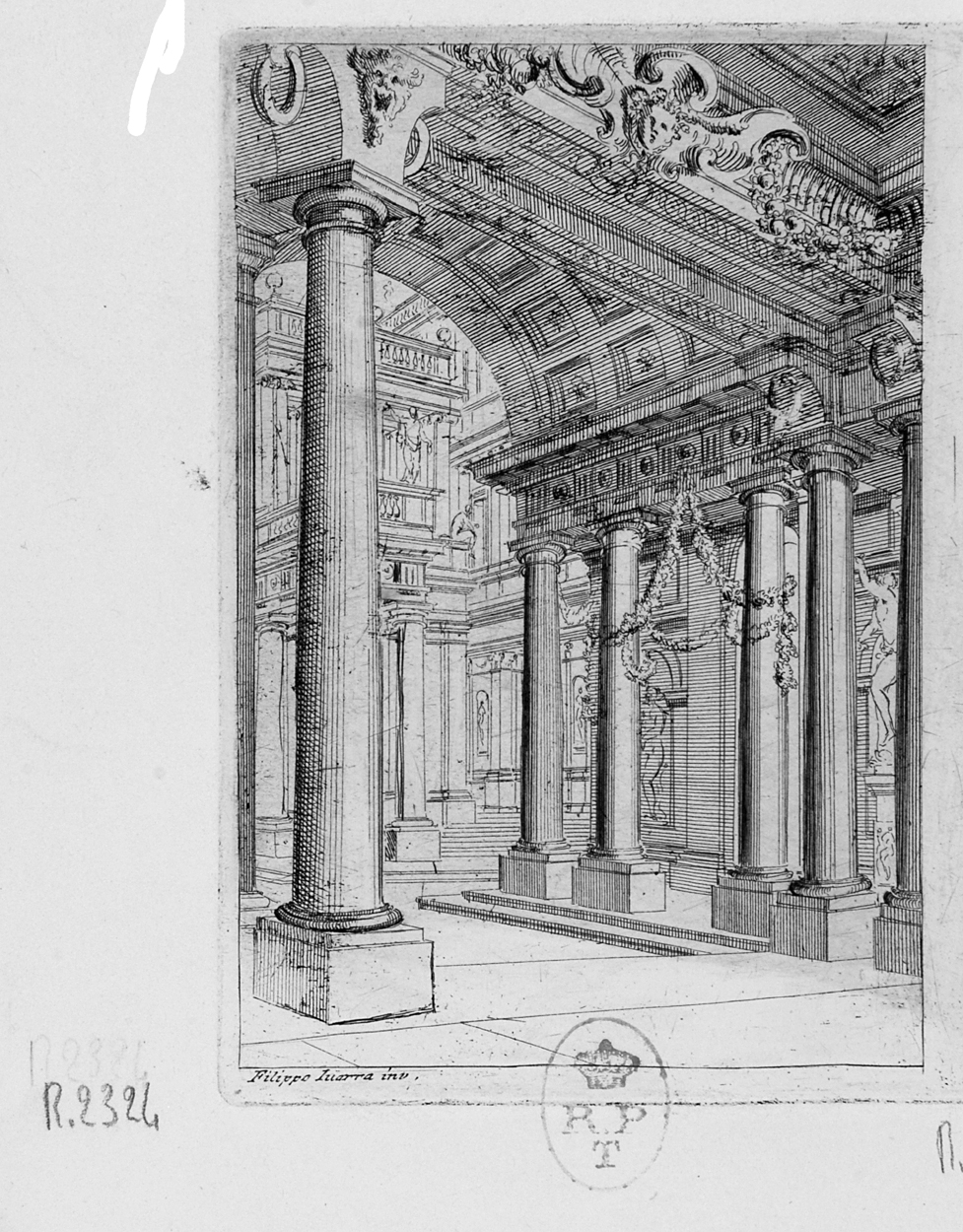 architettura (stampa, serie) di Juvarra Filippo (sec. XVIII)