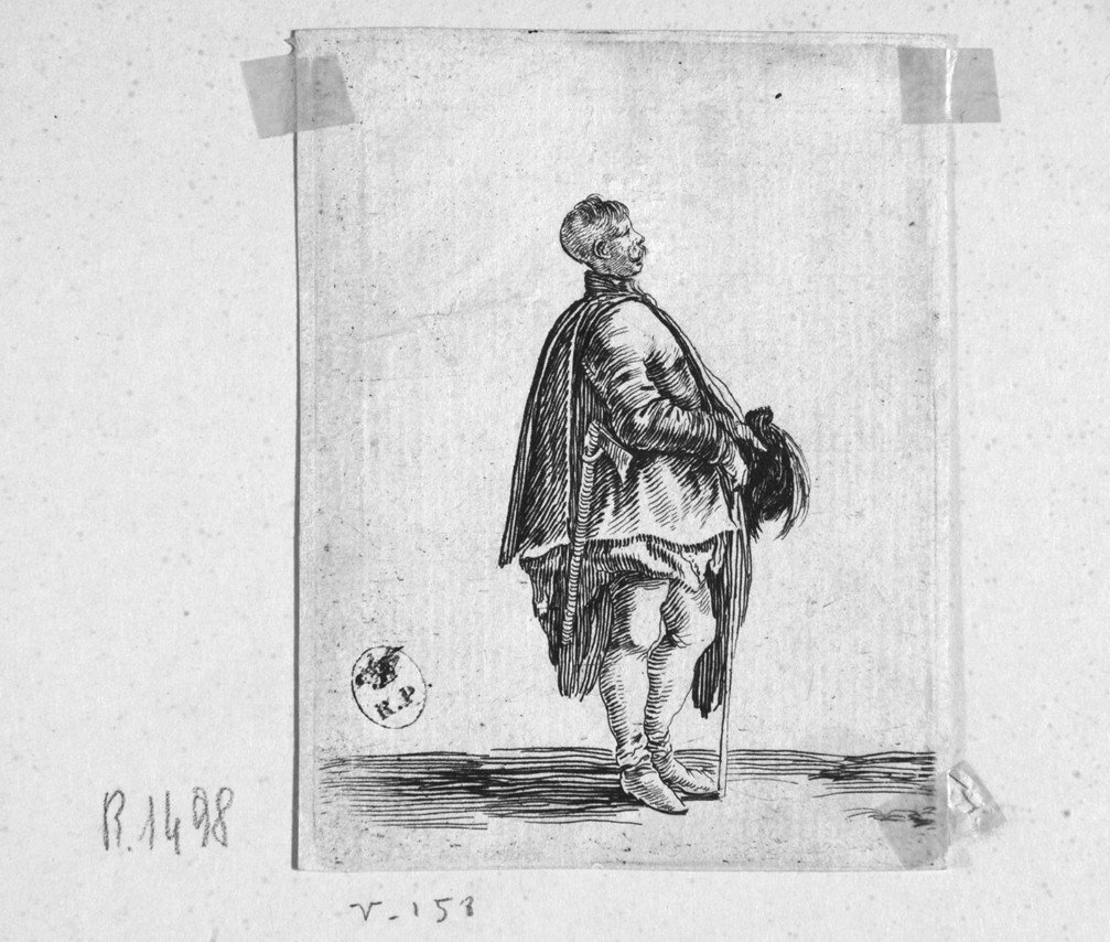 figure maschili e femminili (stampa, serie) di Della Bella Stefano (sec. XVII)