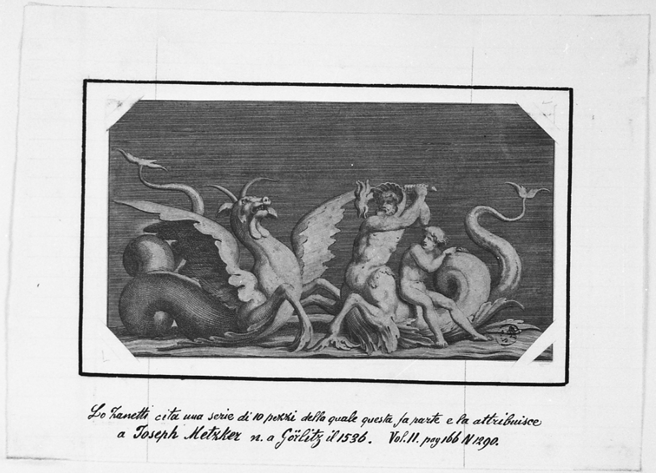 stampa smarginata di Sanzio Raffaello, Bartoli Pietro Santi (sec. XVII)