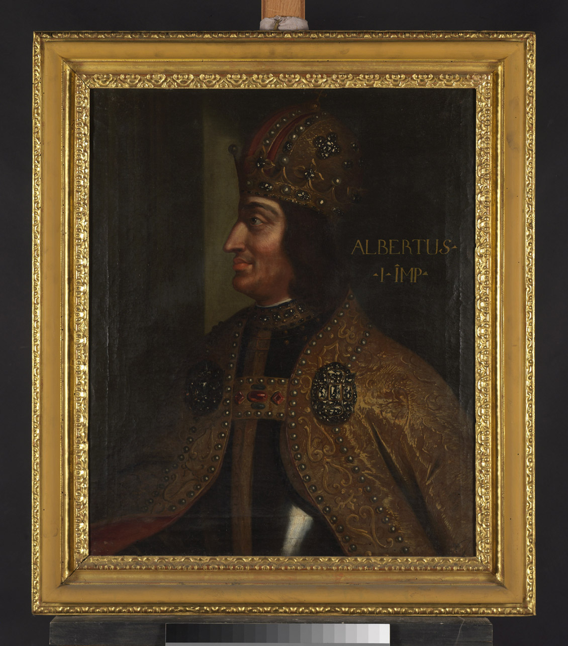 ritratto di Alberto I d'Asburgo (dipinto, opera isolata) - ambito tedesco (seconda metà sec. XVII)