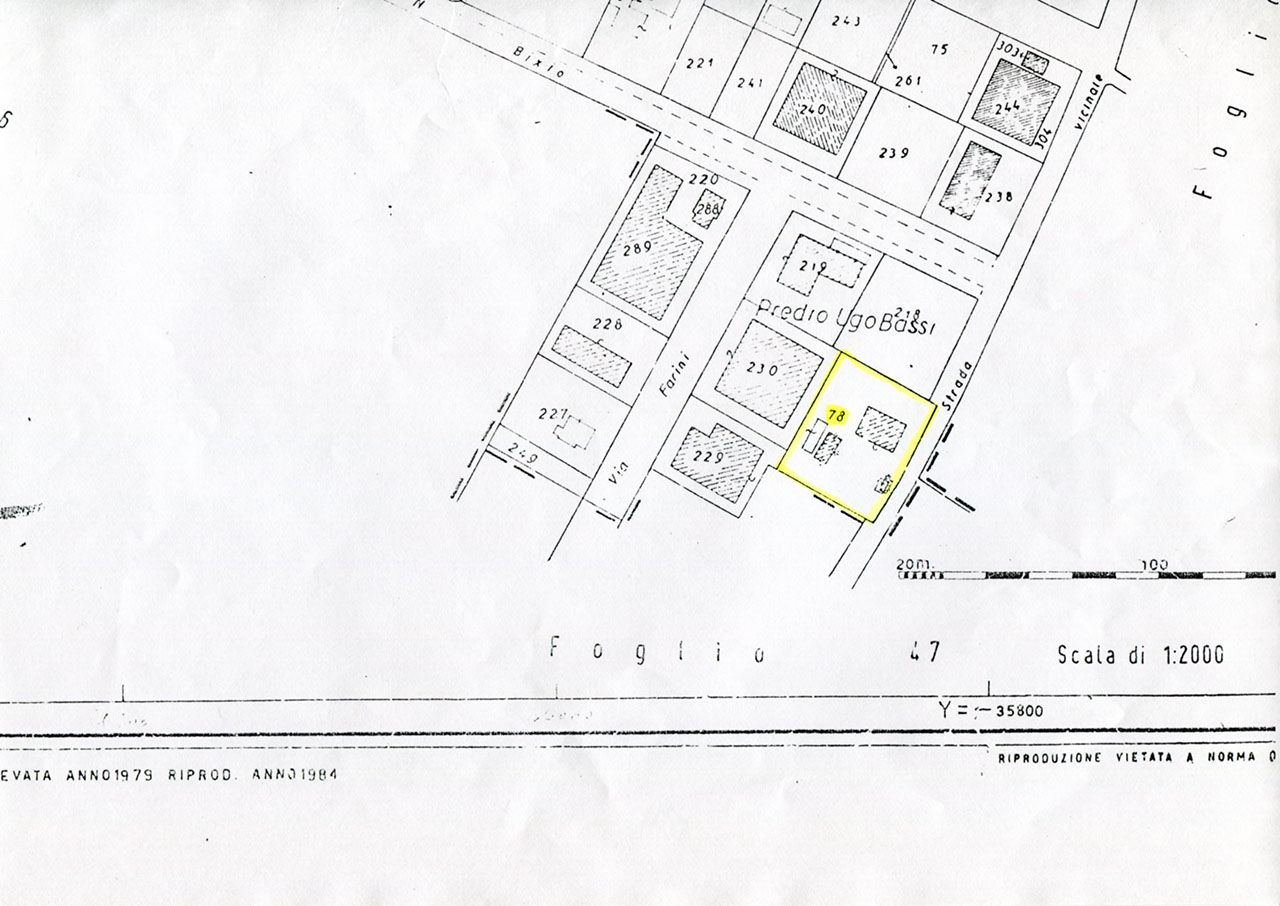 C. dell'Ospedale (insediamento agricolo, a corpi separati) - Cento (FE) 