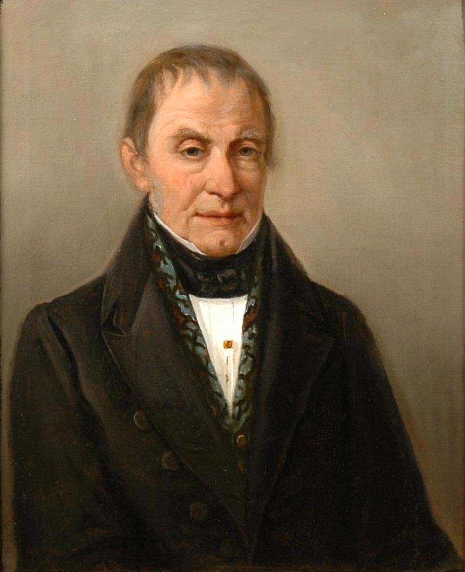 Giovanni Maria Rosciati, ritratto di uomo (dipinto, opera isolata) - ambito bergamasco (metà sec. XIX)