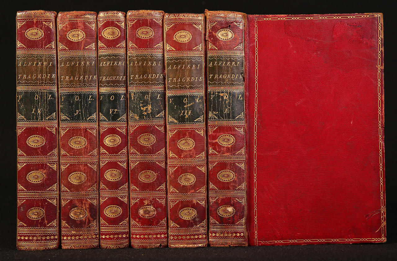 legatura piena, serie - ambito francese (seconda metà XVIII)