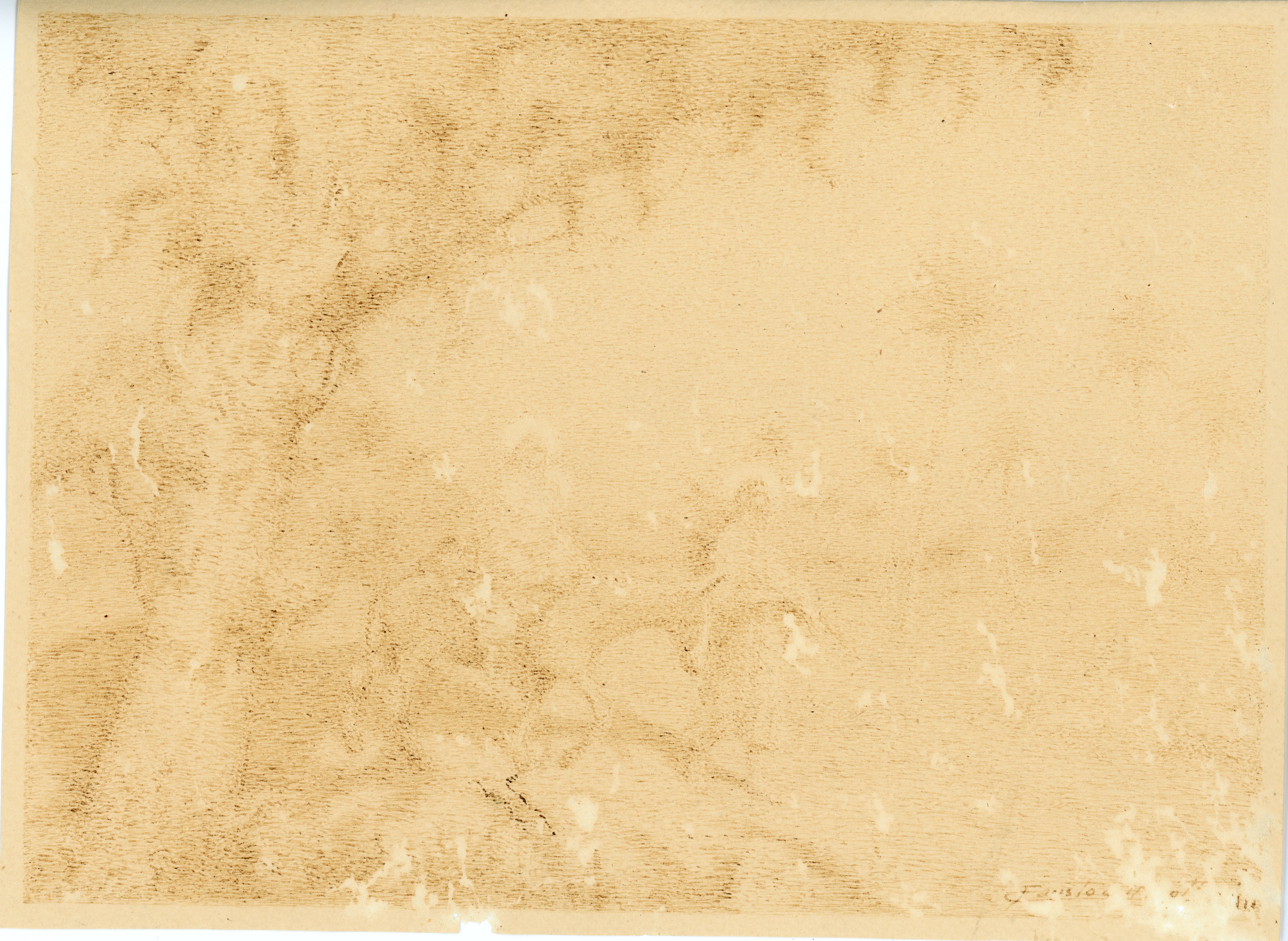 Fuga in Egitto (disegno) di Ciompi delle Notti, Fausto - ambito italiano (prima metà XX)