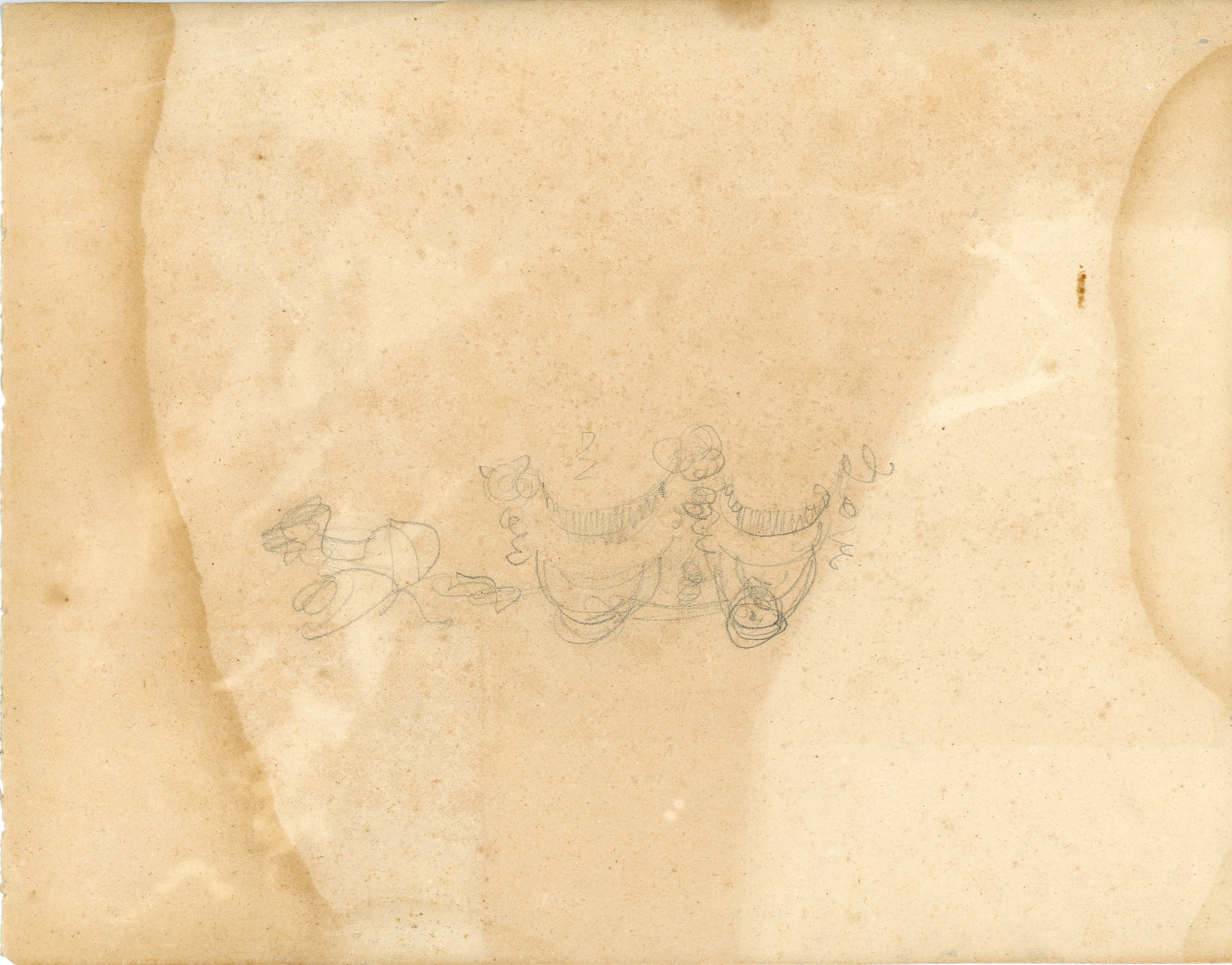 schizzo per carro carnevalesco (disegno) di Ranzoni, Daniele - ambito Italia settentrionale (terzo quarto XIX)