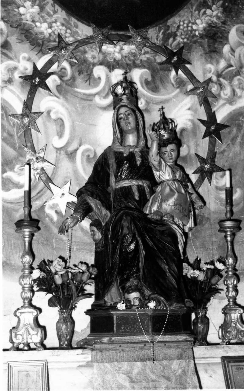 Madonna del Rosario (statua) - bottega veneta (seconda metà sec. XVII)